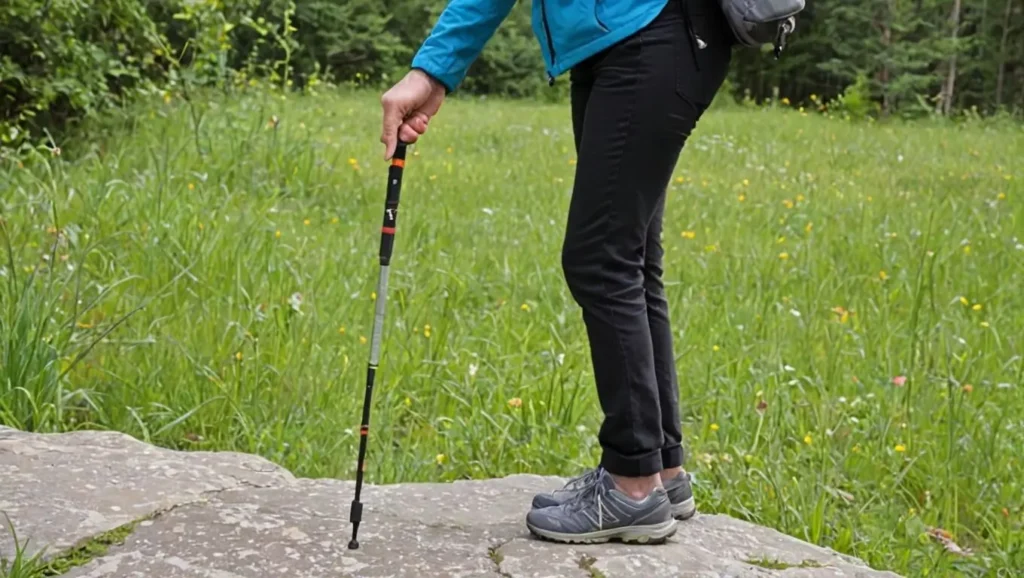 measure a walking stick