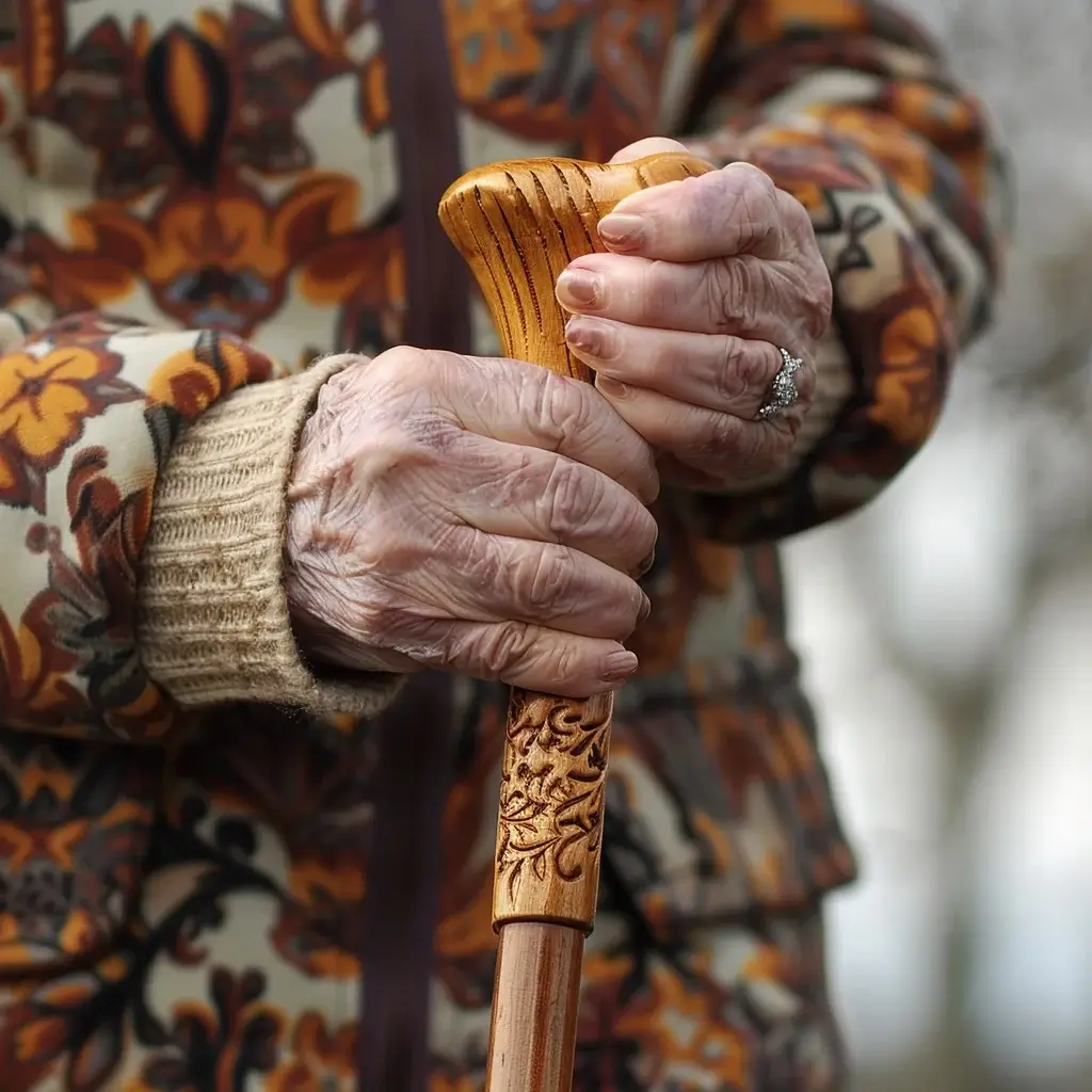 dress walking stick