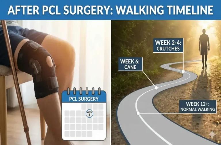 After PCL Surgery When Can I Walk Normally?