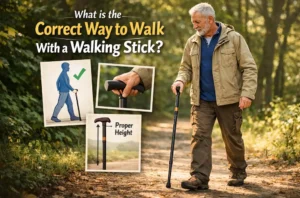 What is the Correct Way to Walk With a Walking Stick