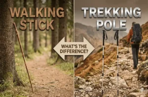 What is the Difference between Walking Sticks And Trekking Poles