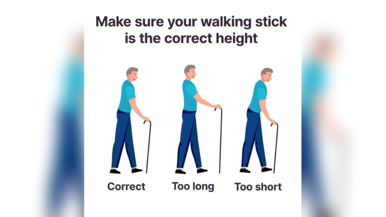 How Do You Know If a Walking Stick is the Right Height