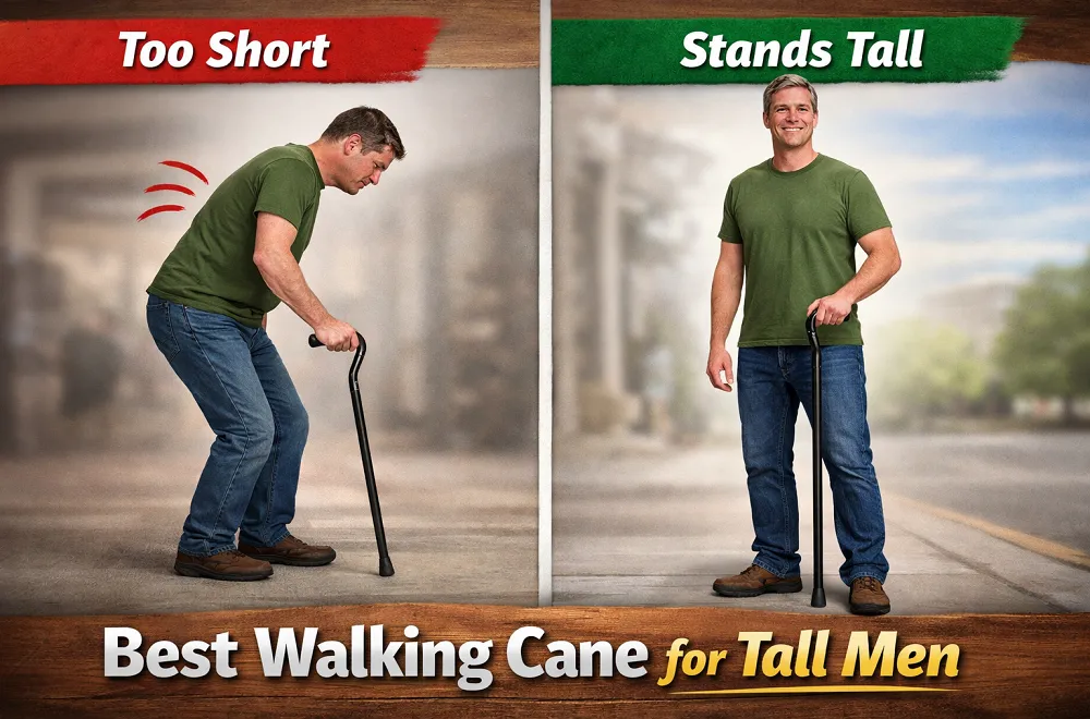 Walking Cane for Tall Men