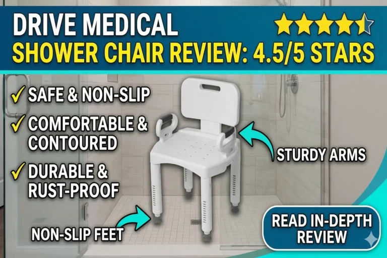 Drive Medical Shower Chair Review: Safe, Comfortable & Durable