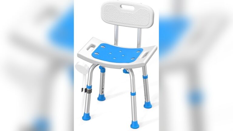 HOMLAND Shower Chair Review: Safe, Heavy Duty Bath Seat for Seniors