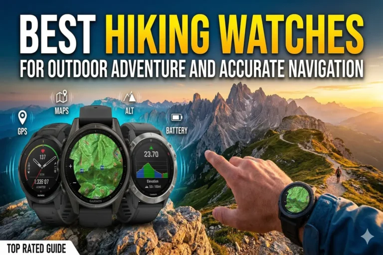 Best Hiking Watches for Outdoor Adventure and Accurate Navigation