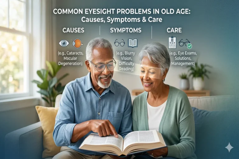Common Eyesight Problems in Old Age: Causes, Symptoms & Care