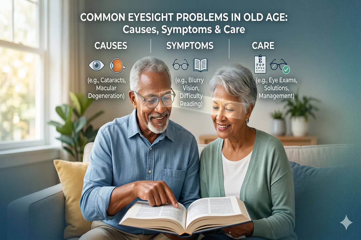 Common Eyesight Problems in Old Age: Causes, Symptoms & Care