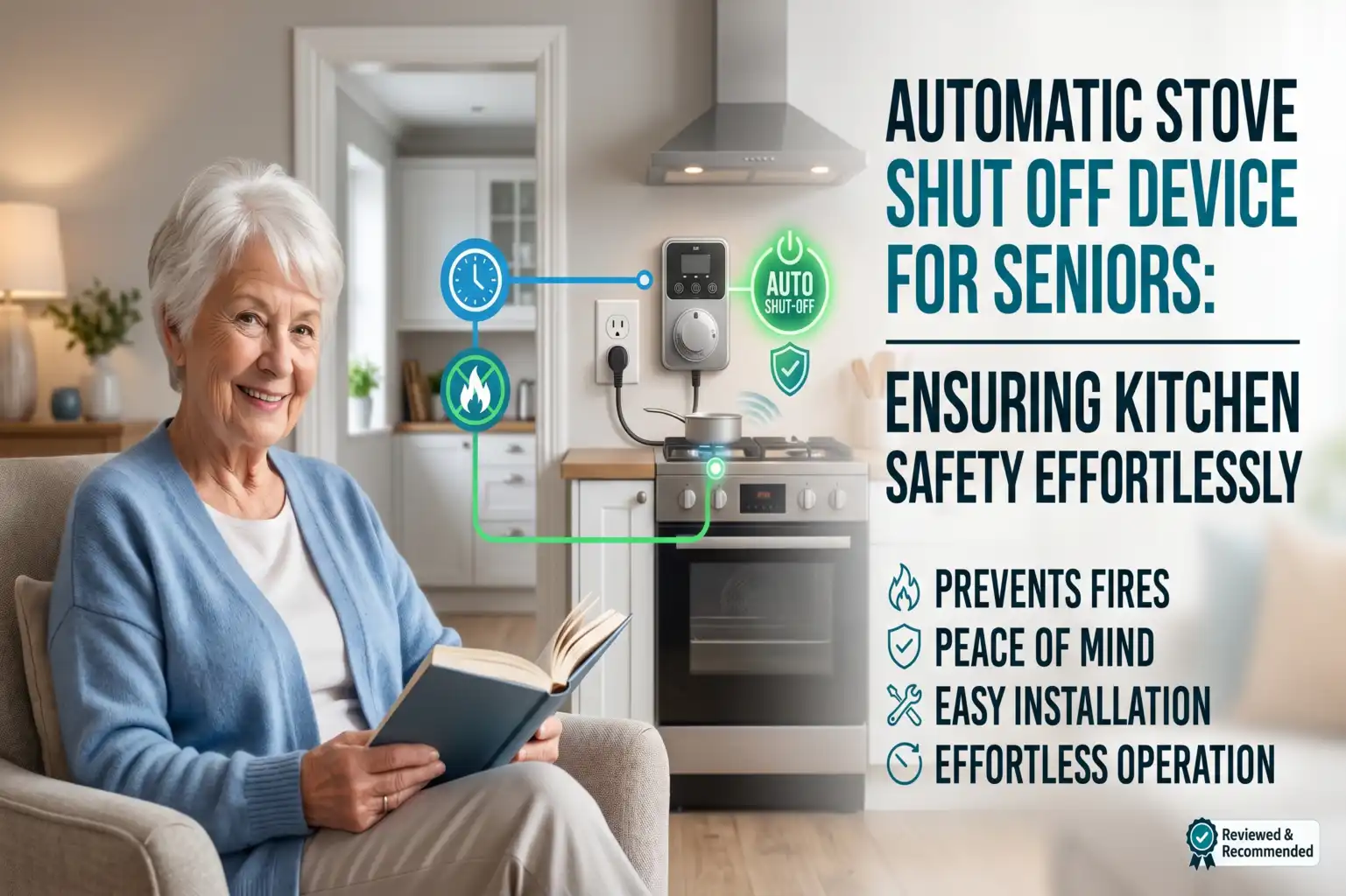 Automatic Stove Shut Off Device for Seniors