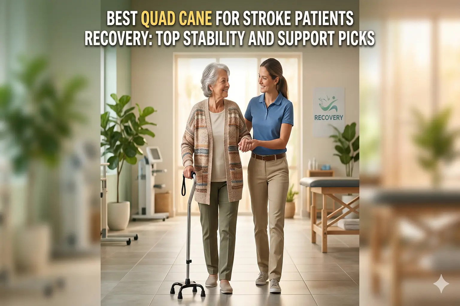 Best Quad Cane for Stroke Patients Recovery