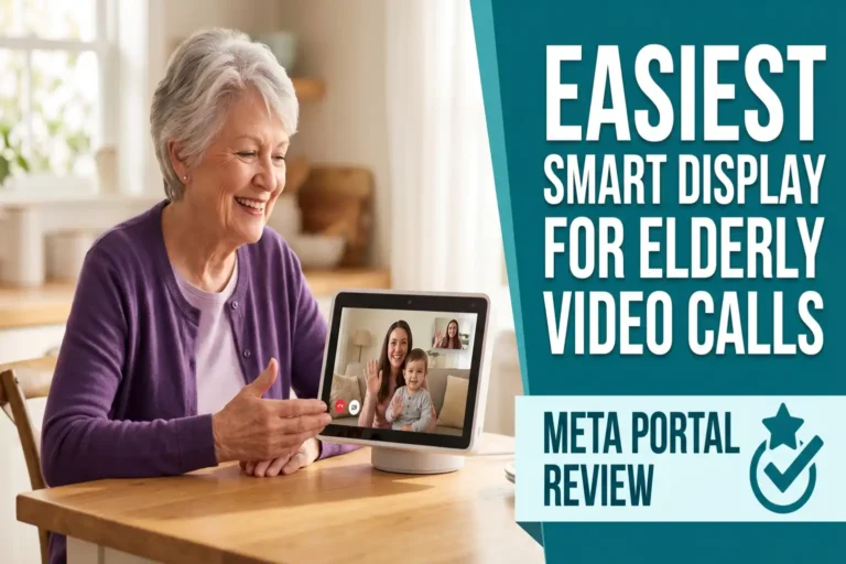 Easiest Smart Display for Elderly Video Calls