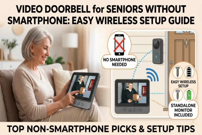 Video Doorbell for Seniors Without Smartphone