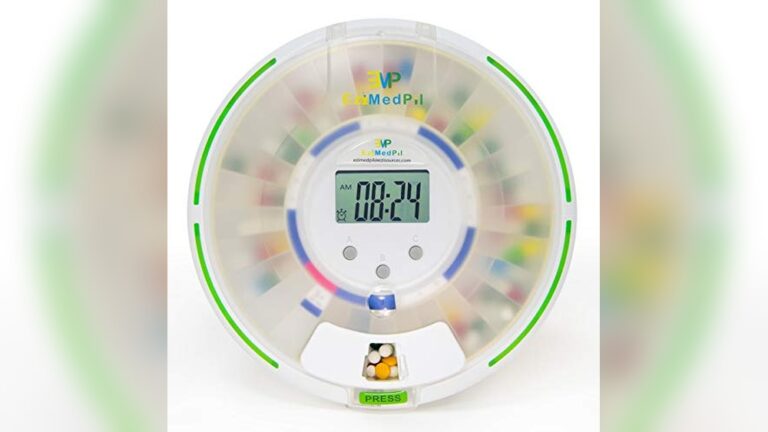 Automatic Pill Dispenser With Lock And Alarm for Secure Medication Management