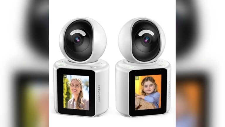 Drop in Video Call Devices for Grandparents: TMEZON Pet Camera Review