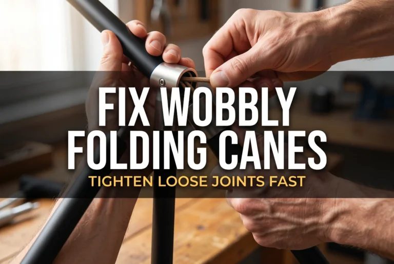 Folding Cane Wobbles at Joints Fix: Secure Your Stability Now