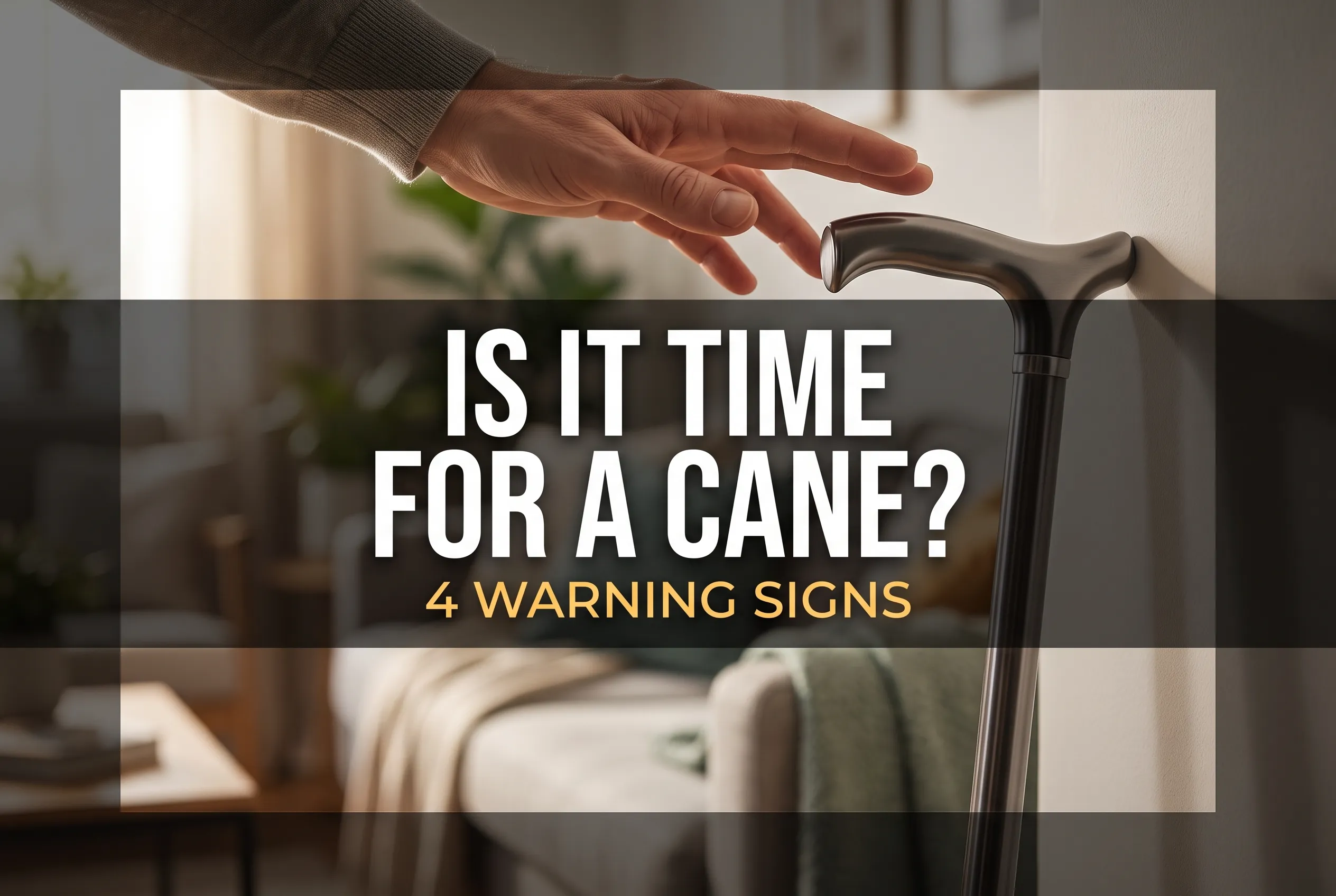 How Do You Know If You Need a Walking Cane