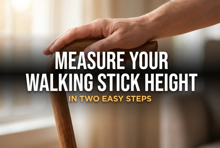 How Do You Know If a Walking Stick is the Right Height