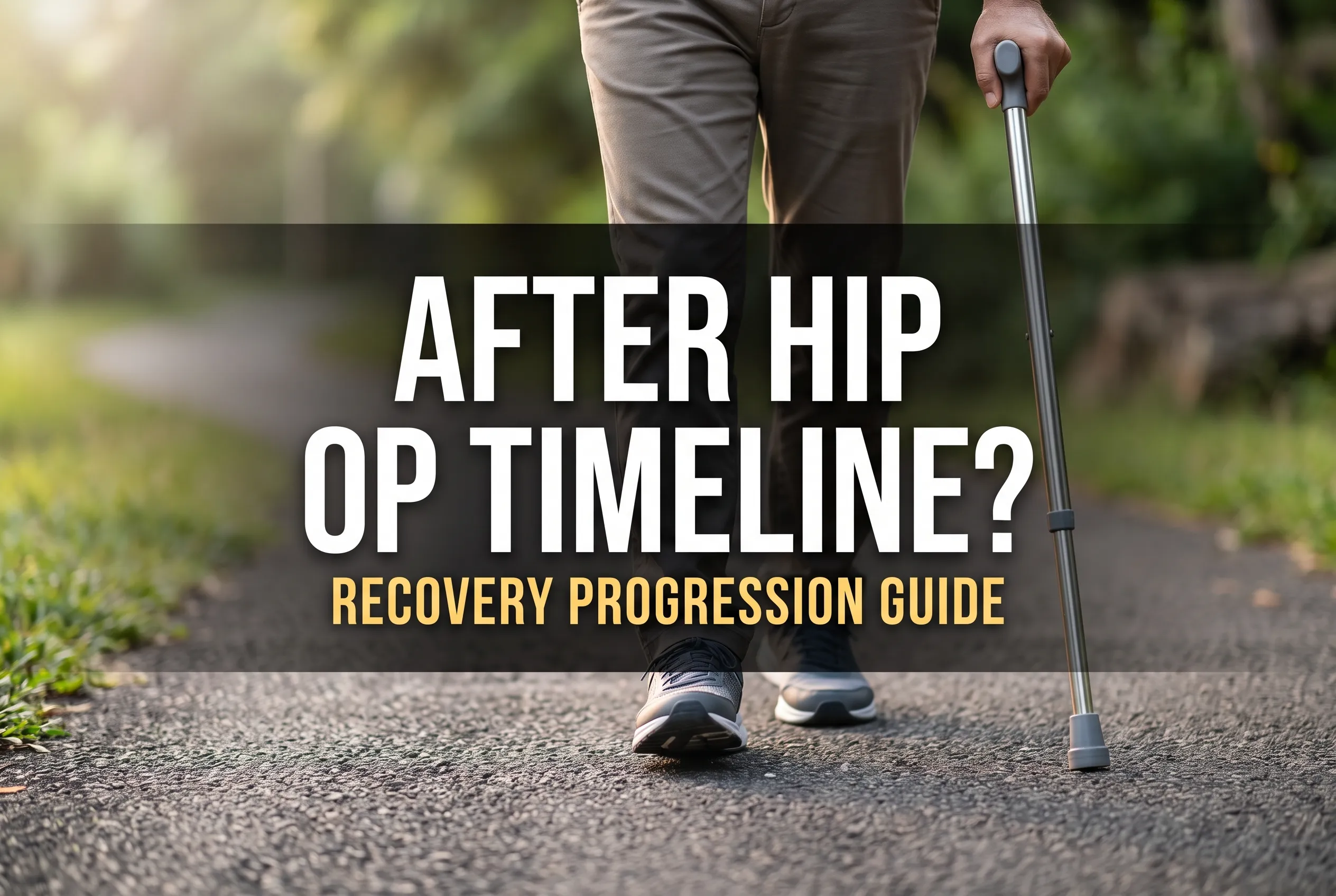 How Long Do You Use a Cane After Hip Replacement Your Essential Recovery Guide