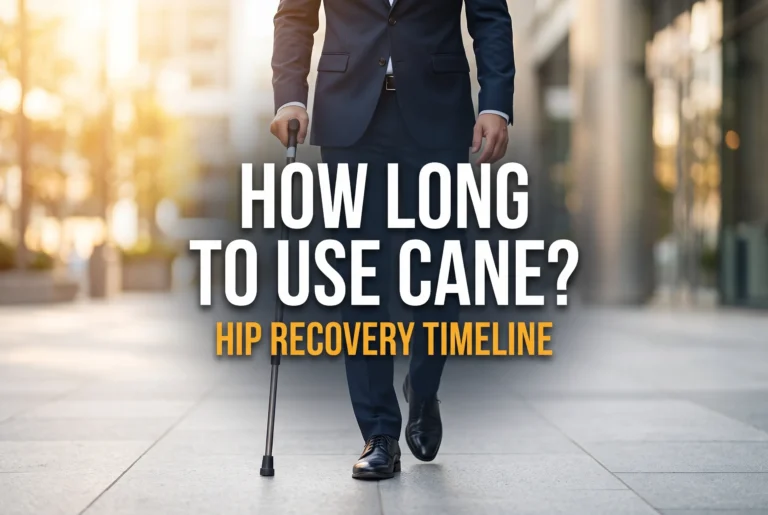 How Long Should You Use a Walking Stick After a Hip Replacement