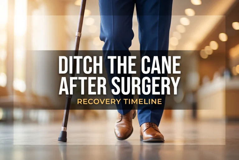How Long Should You Walk With a Cane After Knee Replacement