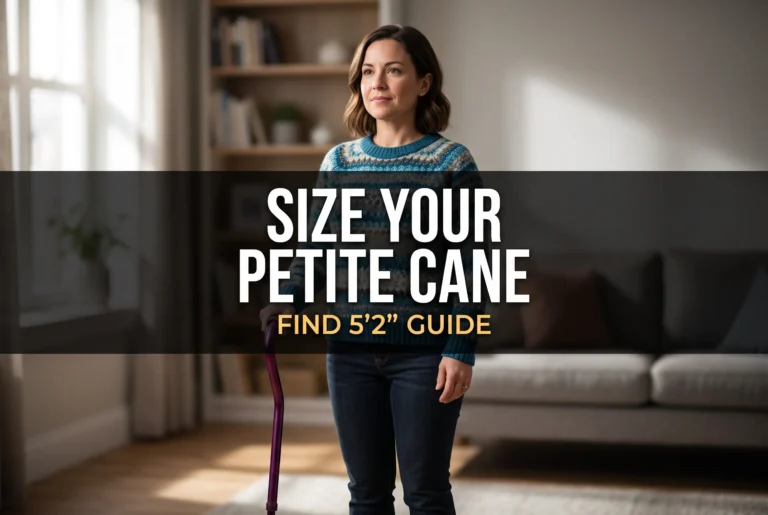 What Size Walking Cane for 5’2 Woman: Find Your Perfect Fit