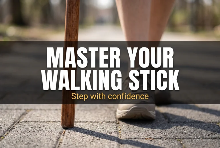 What is the Correct Way to Walk With a Walking Stick