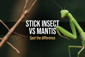 What is the Difference between a Walking Stick And a Praying Mantis