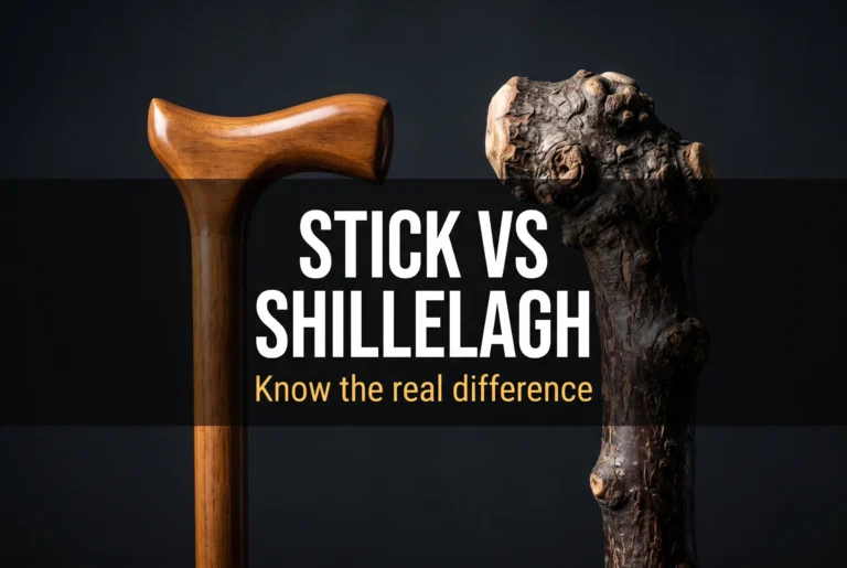 What is the Difference between a Walking Stick And a Shillelagh