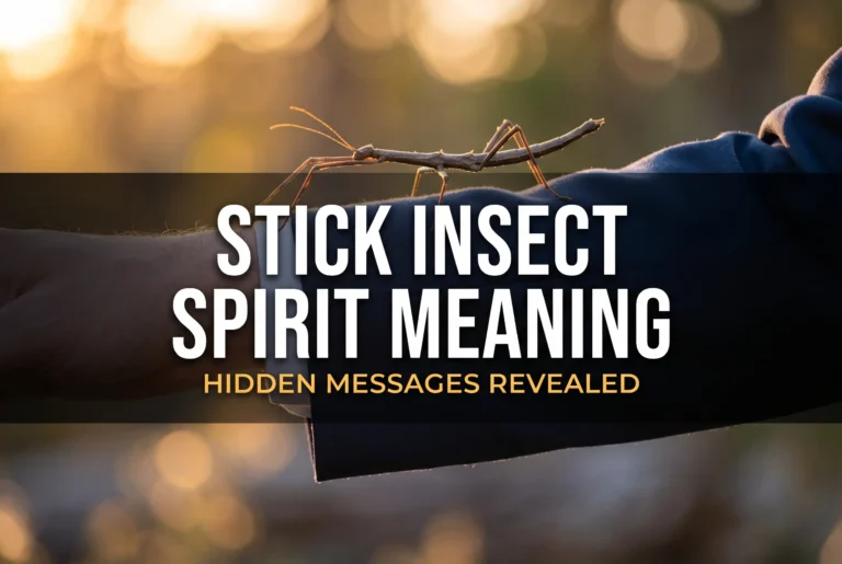 What is the Spiritual Meaning of a Walking Stick Insect